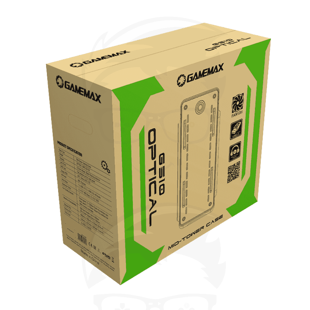 GAMEMAX Optical G510 WT ATX GAMING CASE GAMEMAX Optical G510 WT ATX GAMING CASE